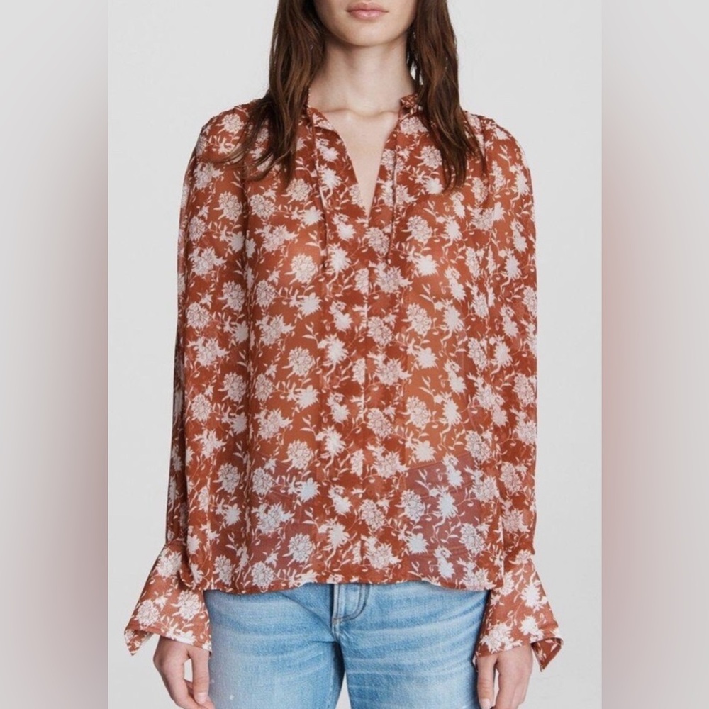 🌀rag & bone women’ Carly Blouse